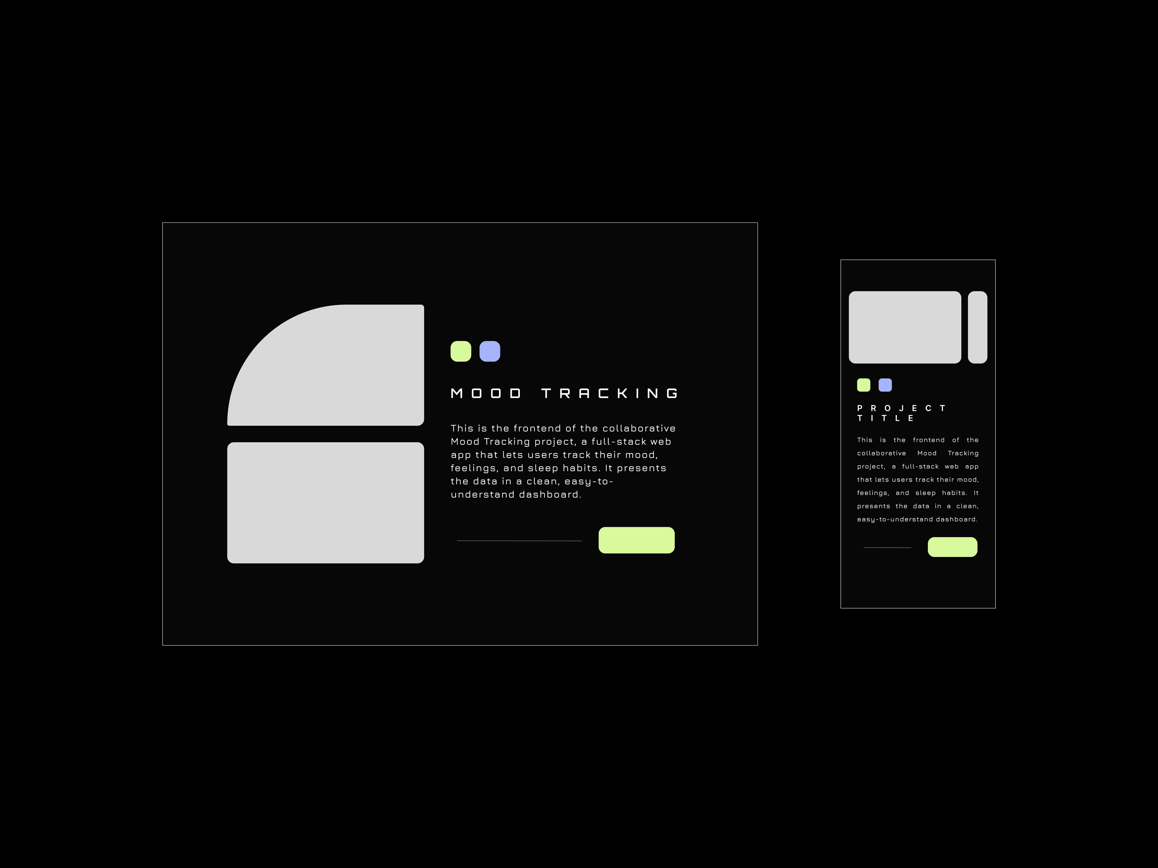 Figma layout: Project card