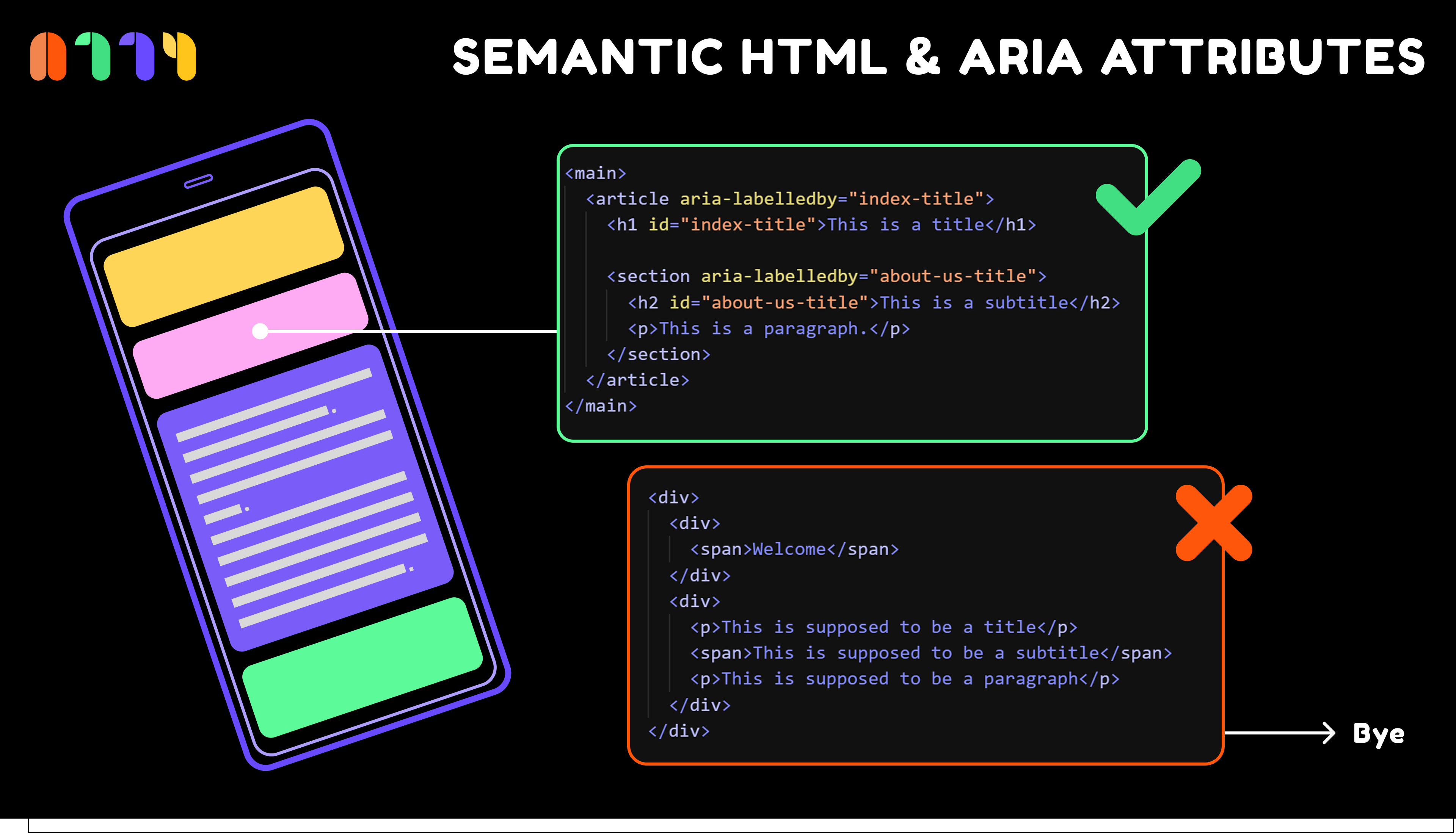 Semantic HTML